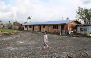 One of the two bunkhouses of DSWD in Compostela, Compostela Valley.