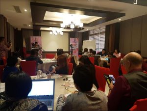 Sec. Taguiwalo addressing the participants of the Regional Workshop to Promote Family Acceptance of Lesbian, Gay, Bisexual, Transgender, Intersex and Queer (LGBTIQ) Persons in the ASEAN.