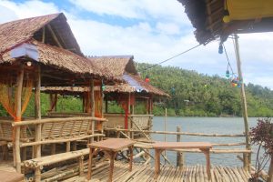 The newly-rehabilitated 'floating' boardwalk features a restaurant and cottages where tourists can enjoy the picturesque view of the river and the surrounding mangroves.