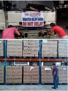 The Department of Social Welfare and Development continuously sends relief good to evacuees affected by the on-going armed conflict between government forces and terrorist groups in Marawi City.