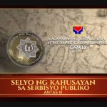 Photo above shows the Selyo ng Kahusayan, Antas III award which was recently accorded to the Department of Social Welfare and Development (DSWD) for its use of the Filipino language in public service.