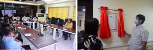 Department of Social Welfare and Development Secretary Rolando Joselito D. Bautista spearheads the launching of the Agency Operations Center in DSWD-Field Office 3 on March 9.