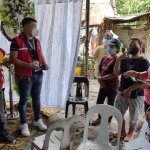 DSWD Personnel from Field Office III extends assistance and support to the bereaved families of the five massacre victims in Dona Remedios Trinidad in Bulacan on July 29.