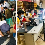 The Department of Social Welfare and Development and the Philippine Statistics Authority conduct co-location registration of Philippine Identification System (PhilSys-ID) for the beneficiaries of DSWD at the Central Office on September 19-23.