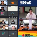 Staff of the Department of Social Welfare and Development – Standards Bureau (DSWD-SB), led by their director Atty. Justin Caesar Anthony D. Batocabe and members of the Law Enforcement Agencies (left) and representatives of different Crowdfunding and Fundraising consultant agencies (right) discuss improvements in the implementation of public solicitation regulations.