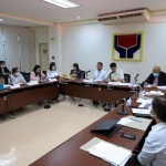 Officials of the Department of Social Welfare and Development (DSWD) meet with the representatives of the Office of Presidential Adviser for Peace, Reconciliation, and Unity to strengthen their partnership in the implementation of social protection programs for KAPATIRAN members on January 23.