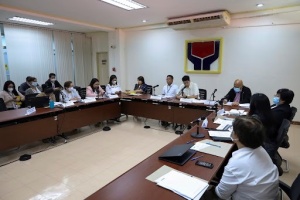 Officials of the Department of Social Welfare and Development (DSWD) meet with the representatives of the Office of Presidential Adviser for Peace, Reconciliation, and Unity to strengthen their partnership in the implementation of social protection programs for KAPATIRAN members on January 23. 