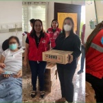 DSWD-7 staff in Negros Oriental deliver cash and food assistance to individuals affected by the shooting incident that happened in Barangay San Isidro, Pamplona, on March 4, 2023.