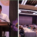 Department of Social Welfare and Development Secretary Rex Gatchalian delivers his heartfelt message of support towards a more consultative and inclusive implementation of the Philippine Multisectoral Nutrition Project on Tuesday, March 28, 2023 in Manila.