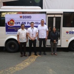 Department of Social Welfare and Development (DSWD) Secretary Rex Gathalian leads the official launch of the Oplan Pag-Abot, the Department's newest project, on Friday (June 30) at the DSWD Central Office in Batasan, Quezon City. The DSWD chief was joined by Commission on Human Rights Chairperson, Atty. Richard Paat Palpal-latoc (left), Metro Manila Council Chair and San Juan City Mayor Francis Javier Zamora (second to the right), and Dir. Shiela Gail Satura-Quingco (right), who represented Metropolitan Manila Development Authority OIC-Chair, Atty. Romando S. Artes, during the project’s media launch.