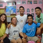 The Cada family, a 4Ps beneficiary and Huwarang Pamilya of CALABARZON.