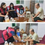 A team of social workers from the Department Social Welfare and Development (DSWD) Field Office 3 (Central Luzon) visited and handed out on Thursday (October 19) cash assistance to the loved ones of Grace Cabrera, the fourth overseas Filipino worker (OFW) who perished in the Israel-Hamas conflict. The social workers led by Social Welfare Officer (SWO) II Krista Dimaun also conducted initial psychosocial support to the bereaved family in Pampanga to help them cope with their traumatic experience on the death of their beloved Grace. The DSWD social workers assured the family members that the FO-3 is ready to provide them with other appropriate interventions as they go through this difficult period in their lives.