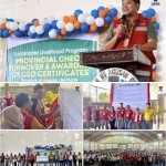 Department of Social Welfare and Development Assistant Secretary for Specialized Programs Florentino Loyola Jr. leads the turnover of over Php7.6-million seed capital fund to 25 livelihood associations in Agusan del Norte on Friday (April 5). The financial aid granted under the agency’s Sustainable Livelihood Program (SLP) will be utilized as start-up capitalization of the local organizations for them to achieve a stable and sustainable livelihood that will lead to an improved living conditions for their members.